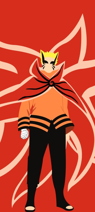 Anime Boruto, Baryon Mode (Naruto), 1440x3216