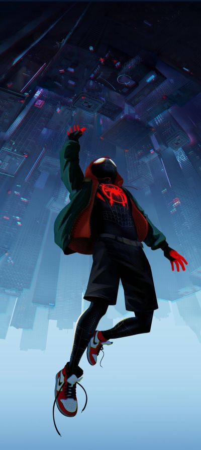 Movie Spider-Man: Into The Spider-Verse, Spider-Man, Miles Morales ...