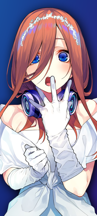 Anime The Quintessential Quintuplets, 5-Toubun No Hanayome, Miku Nakano, 1440x3216
