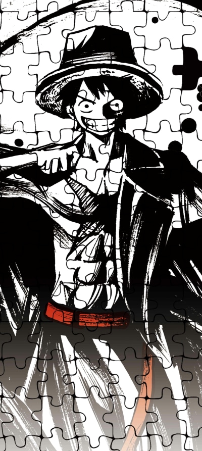 Anime One Piece, Monkey D. Luffy, 1440x3216