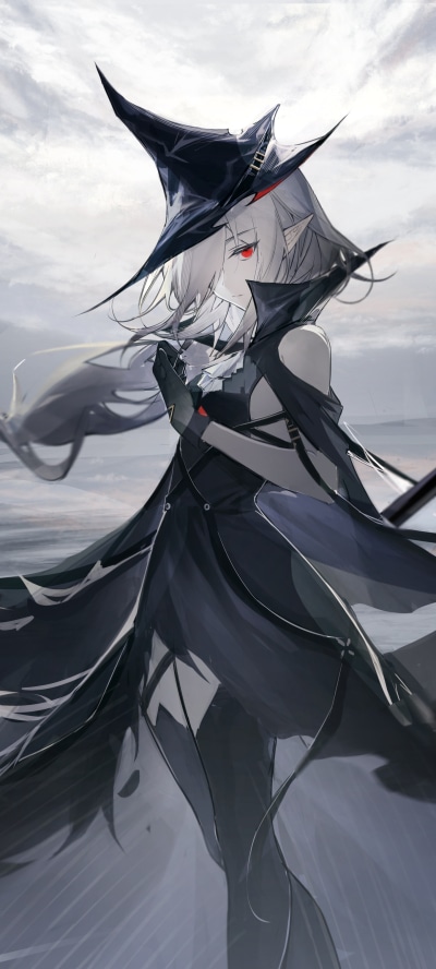 Video Game Arknights, Gladiia (ArKnights), 1440x3200