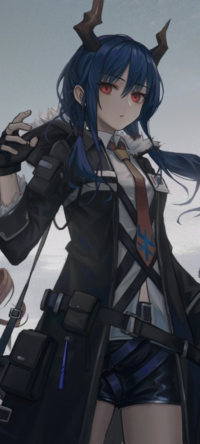Video Game Arknights, Chen (Arknights), 1440x3200