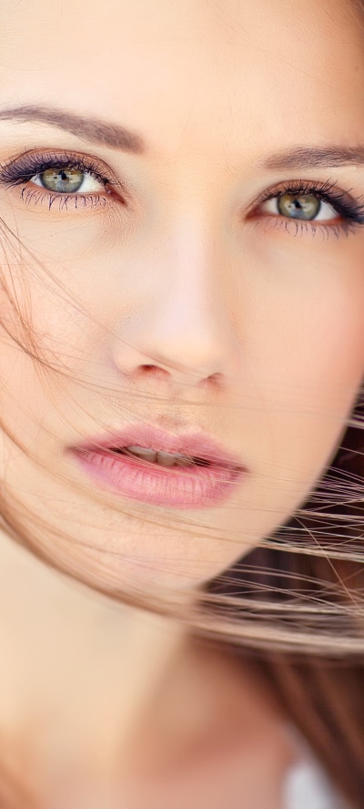 Women Model, Face, 1440x3200
