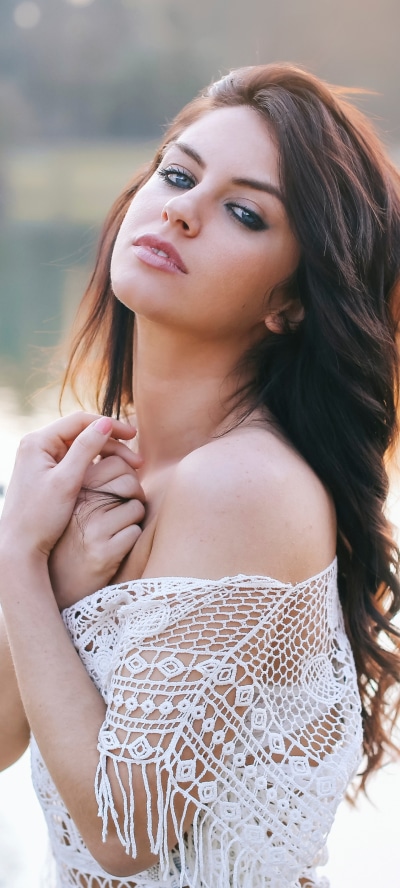 Women Model, Brunette, 1440x3200