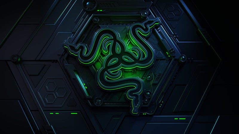 Razer, logo, 4K