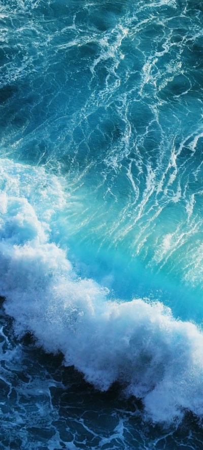 Earth Ocean, Wave, 1440x3200