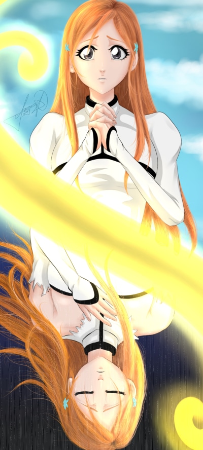 Anime Bleach, Orihime Inoue, Bleach Brave Souls, 1440x3200