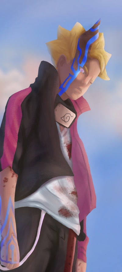 Anime Boruto, Borushiki (Boruto), Boruto Uzumaki, 1440x3200