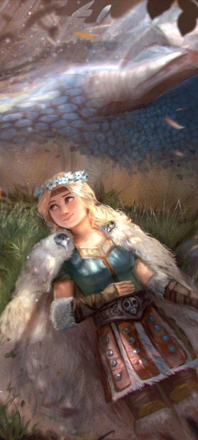 Movie How to Train Your Dragon: The Hidden World, Astrid (How To Train Your Dragon), 1440x3200