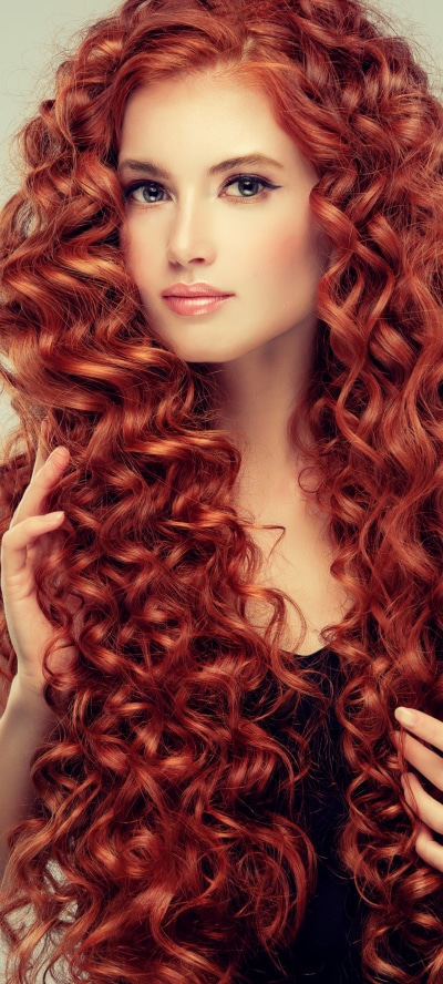 Women Model, Long Hair, Red Hair, Hair, 1440x3200