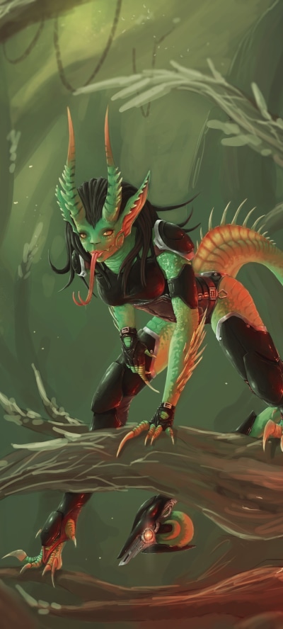 Dark Demon, 1440x3200