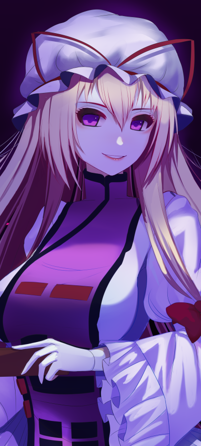 Anime Touhou, Yukari Yakumo, 1440x3200