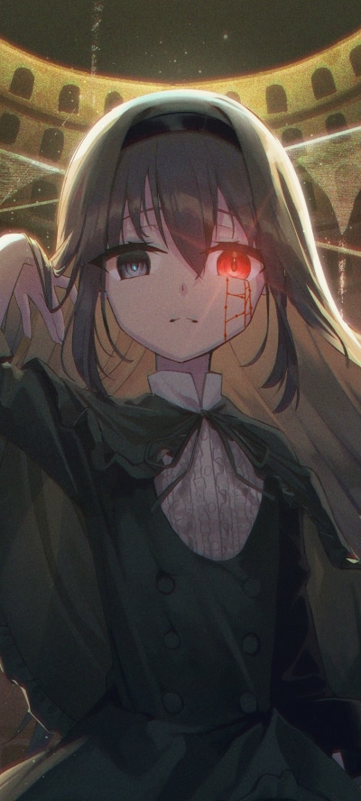 Anime Puella Magi Madoka Magica, Homura Akemi, 1440x3200