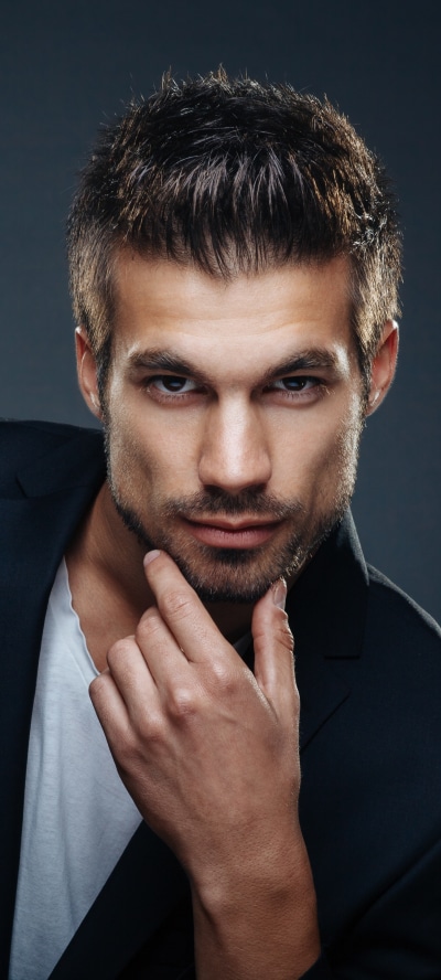 Men Model, Stare, Brown Eyes, 1440x3200