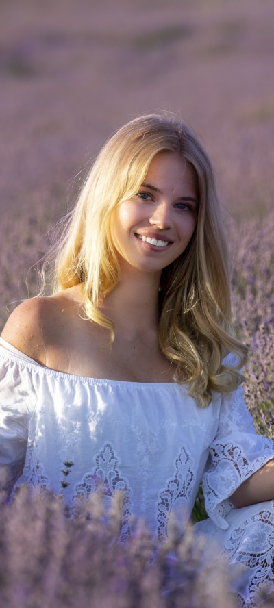 Women Model, Blonde, Smile, 1440x3200