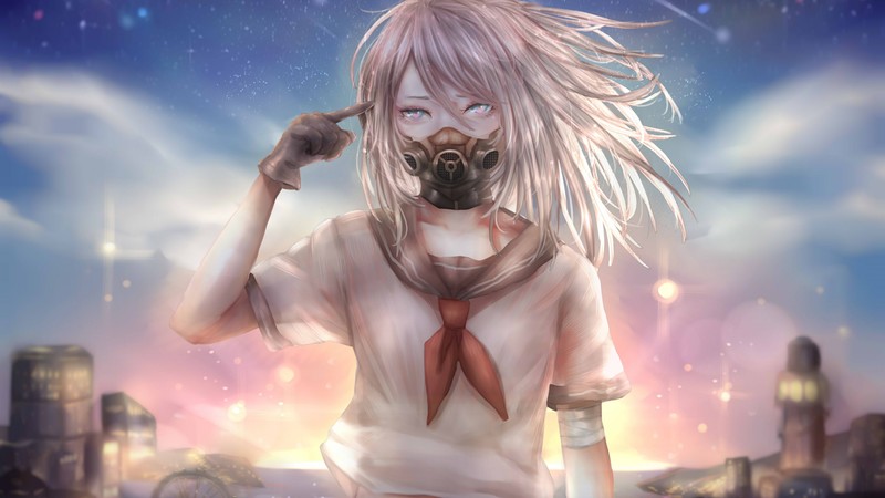 Urban, girl, 4K