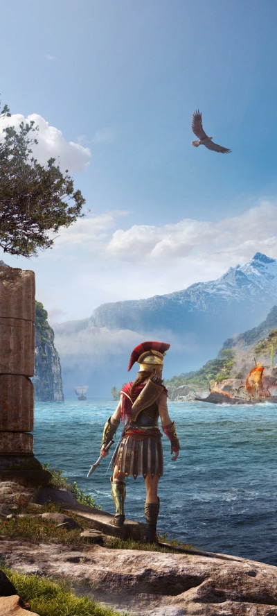 Video Game Assassins Creed Odyssey, 1440x3200