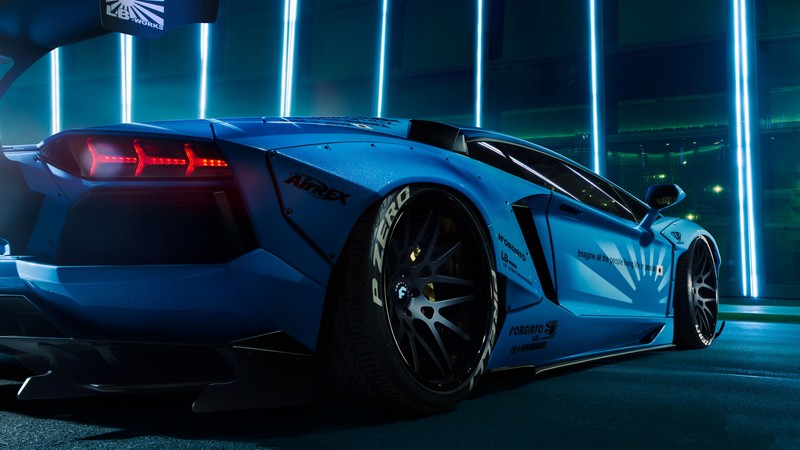 Lamborghini Aventador LB, 2018 Cars, 4K