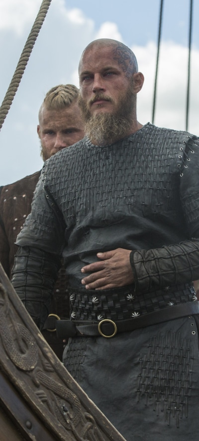 TV Show Vikings, Travis Fimmel, Ragnar Lothbrok, 1440x3200