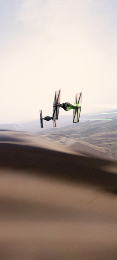 Movie Star Wars Episode VII: The Force Awakens, TIE Fighter, Star Wars, 1440x3200
