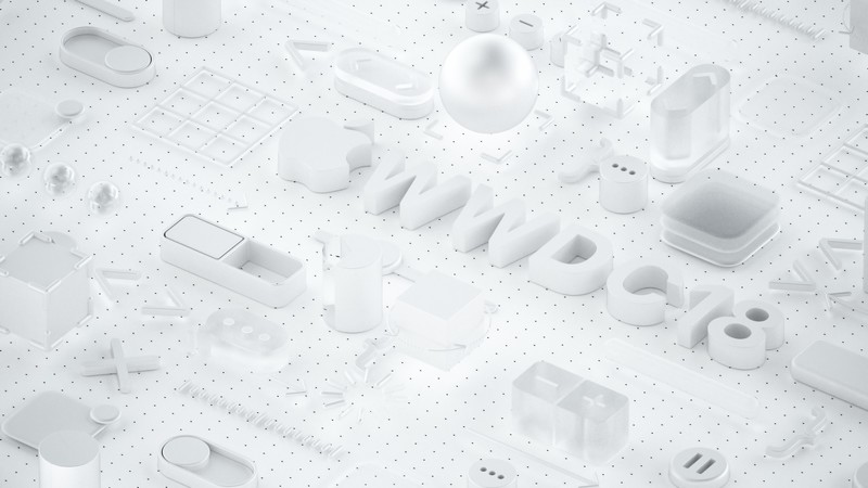 WWDC 2018, White, 3D, 4K