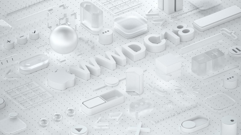 WWDC 2018, White, 3D, 4K