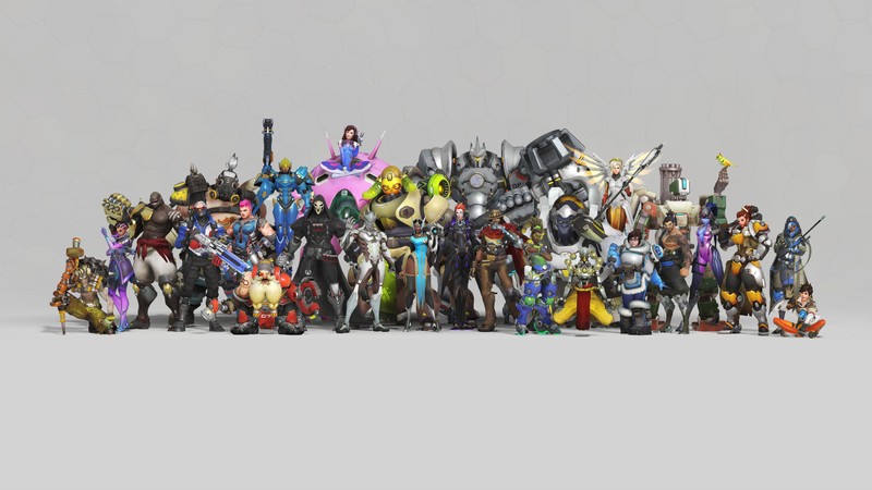 Overwatch, Anniversary, Heroes, 4K
