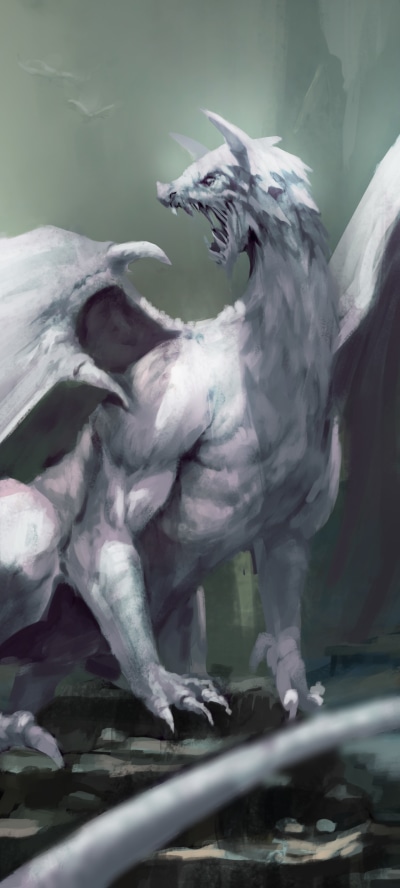 Fantasy Dragon, 1440x3200