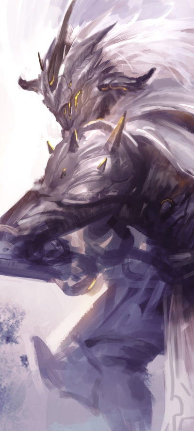Fantasy Knight, Warrior, Armor, 1440x3200