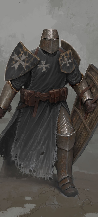 Fantasy Knight, Armor, Warrior, 1440x3200