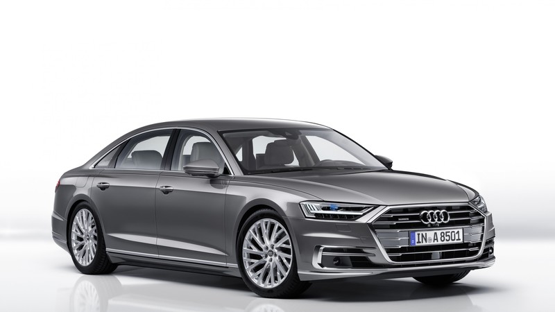 Audi A8 L, long, 2018 Cars, 4K