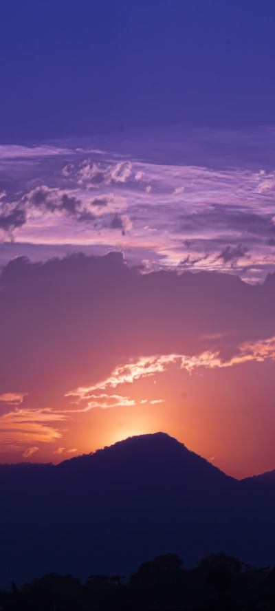 Earth Sunset, 1440x3200