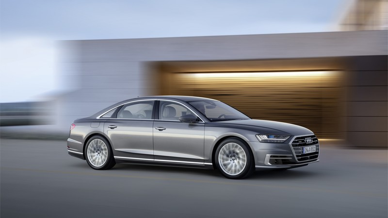 Audi A8 L, long, 2018 Cars, 4K
