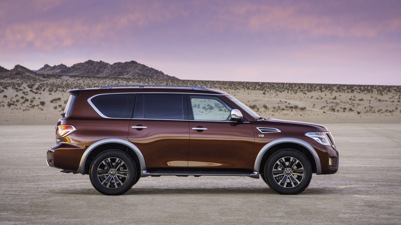 Nissan Armada Platinum, 2018 Cars, SUV, 4K