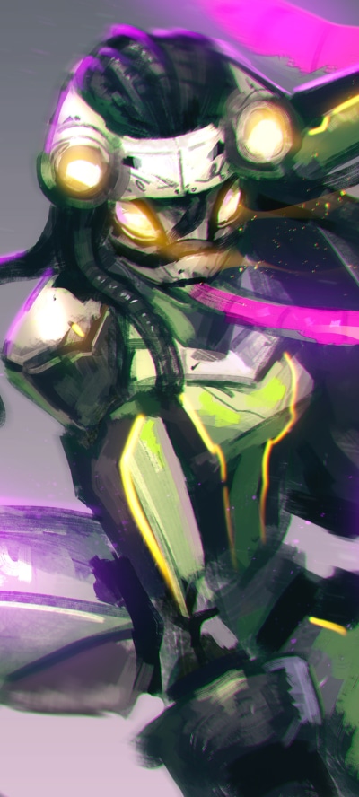 Anime My Hero Academia, Mecha, Tsuyu Asui, 1440x3200