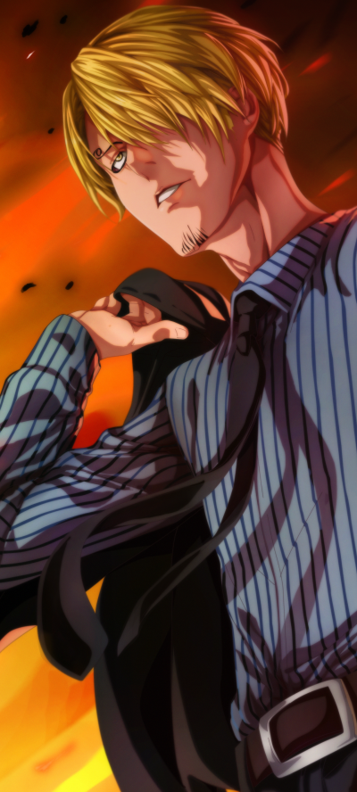 Anime One Piece, Sanji (One Piece), 1440x3200