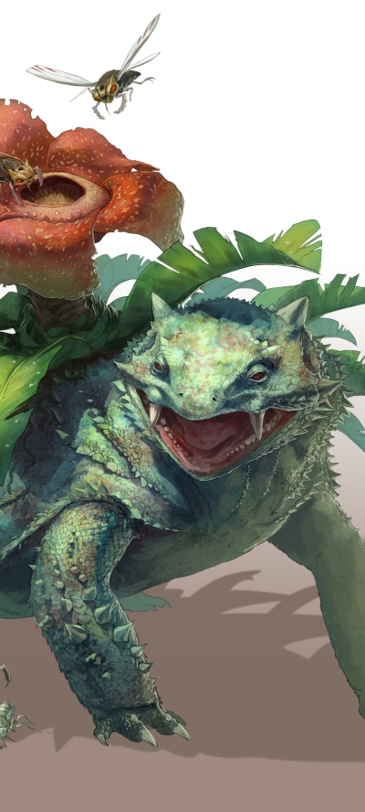 Video Game Pokémon, Grass Pokémon, Bulbasaur (Pokémon), 1440x3200