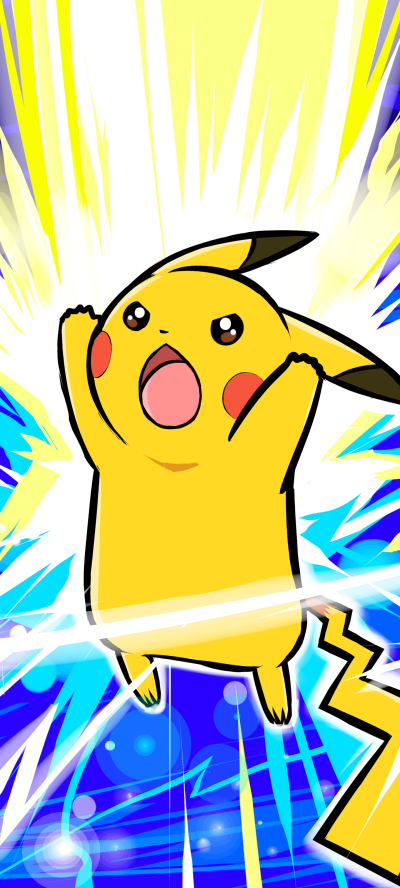 Anime Pokémon, Pikachu, 1440x3200