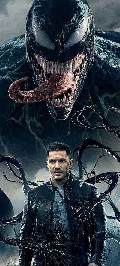 Movie Venom, Antihero, Eddie Brock, Tom Hardy, Superhero, 1440x3200
