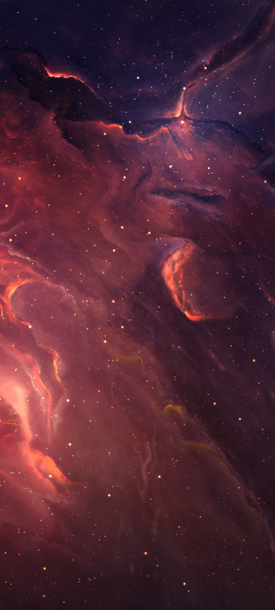 Sci Fi Nebula, Space, 1440x3200