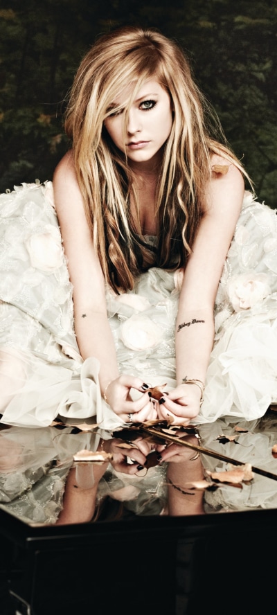 Music Avril Lavigne, Blonde, Canadian, Singer, 1440x3200