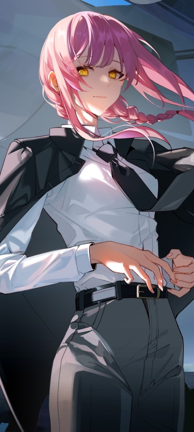 Anime Chainsaw Man, Makima (Chainsaw Man), 1440x3200