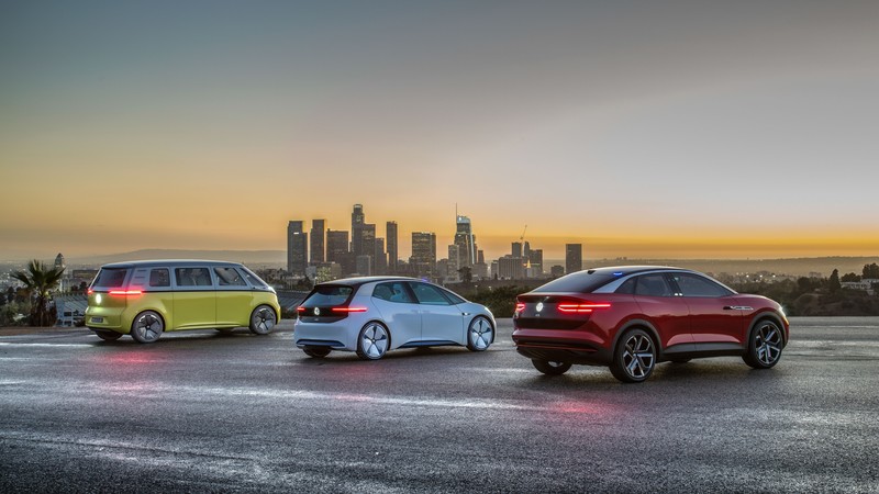 Volkswagen ID Buzz, Volkswagen ID, Volkswagen ID Crozz, 2021 Cars, electric car, 4K, 4K