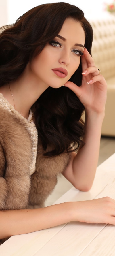 Women Model, Brunette, Blue Eyes, 1440x3200
