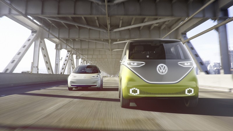 Volkswagen ID Buzz, 2021 Cars, electric car, 4K