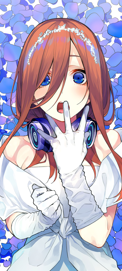 Anime The Quintessential Quintuplets, 5-Toubun No Hanayome, Miku Nakano, 1440x3200