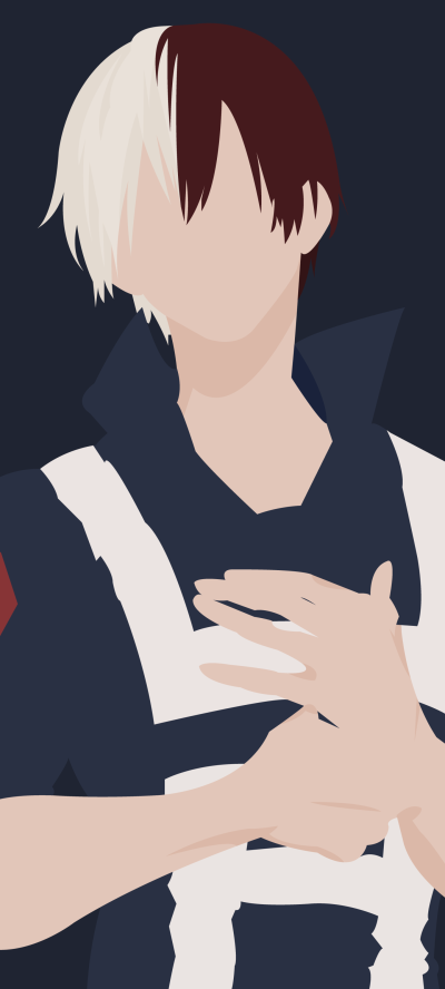 Anime My Hero Academia, Shoto Todoroki, 1440x3200