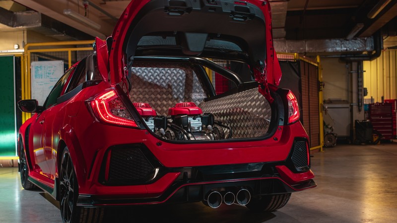 Honda Civic Type R Pickup Truck Concept, 2018 Cars, 4K