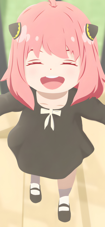 Anime Spy x Family, Anya Forger, 1440x3120