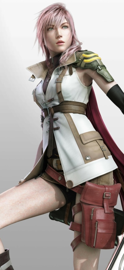 Video Game Final Fantasy XIII, Lightning (Final Fantasy), 1440x3120